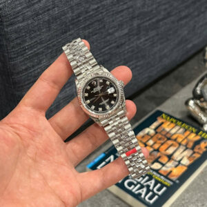 Đồng hồ Rolex nam Rep 11 DateJust 126234 cao cấp nhất mặt số đen nhà máy VS 36mm (3)