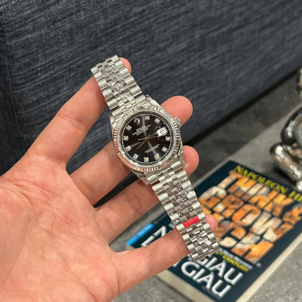 Đồng hồ Rolex nam Rep 11 DateJust 126234 cao cấp nhất mặt số đen nhà máy VS 36mm (3)