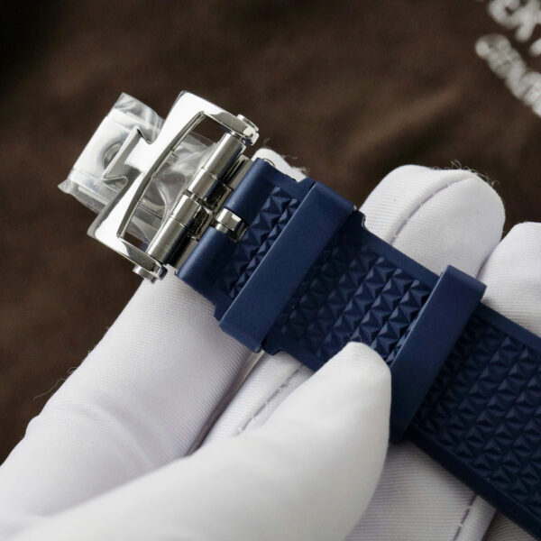 Đồng hồ Vacheron Constantin Rep 11 Overseas Dual Time 7900V màu xanh dương xưởng PZ 41mm (2)
