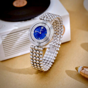 Đồng Hồ Nữ Versace Eon Pour Femmes mặt xanh blue like auth 34mm