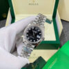 Đồng Hồ Rolex DateJust 126334 Rep 11 Mặt Số Màu Đen Đính Đá Nhà Máy Clean 41mm (5)