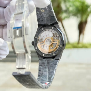 Đồng hồ Audemars Piguet 15500 Rep 11 vỏ gốm đen xưởng APS 41mm (2)