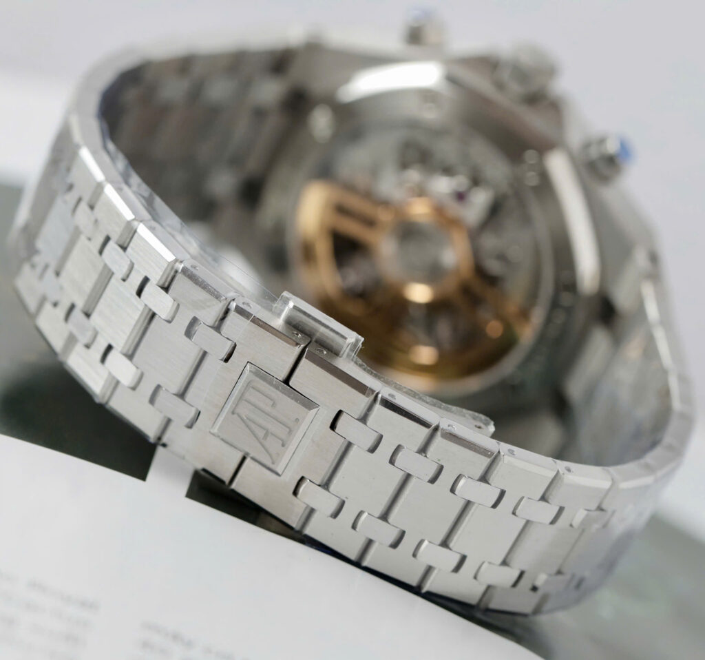 Đồng hồ Audemars Piguet Rep 11 Royal Oak 26240ST mặt xanh blue máy mỏng chuẩn auth 41mm (2)