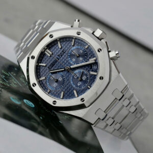 Đồng hồ Audemars Piguet Rep 11 Royal Oak 26240ST mặt xanh blue máy mỏng chuẩn auth 41mm (2)