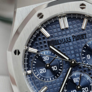 Đồng hồ Audemars Piguet Rep 11 Royal Oak 26240ST mặt xanh blue máy mỏng chuẩn auth 41mm (2)