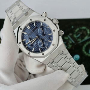 Đồng hồ Audemars Piguet Rep 11 Royal Oak 26240ST mặt xanh blue máy mỏng chuẩn auth 41mm (2)