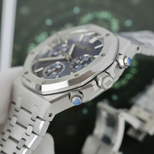 Đồng hồ Audemars Piguet Rep 11 Royal Oak 26240ST mặt xanh blue máy mỏng chuẩn auth 41mm (2)