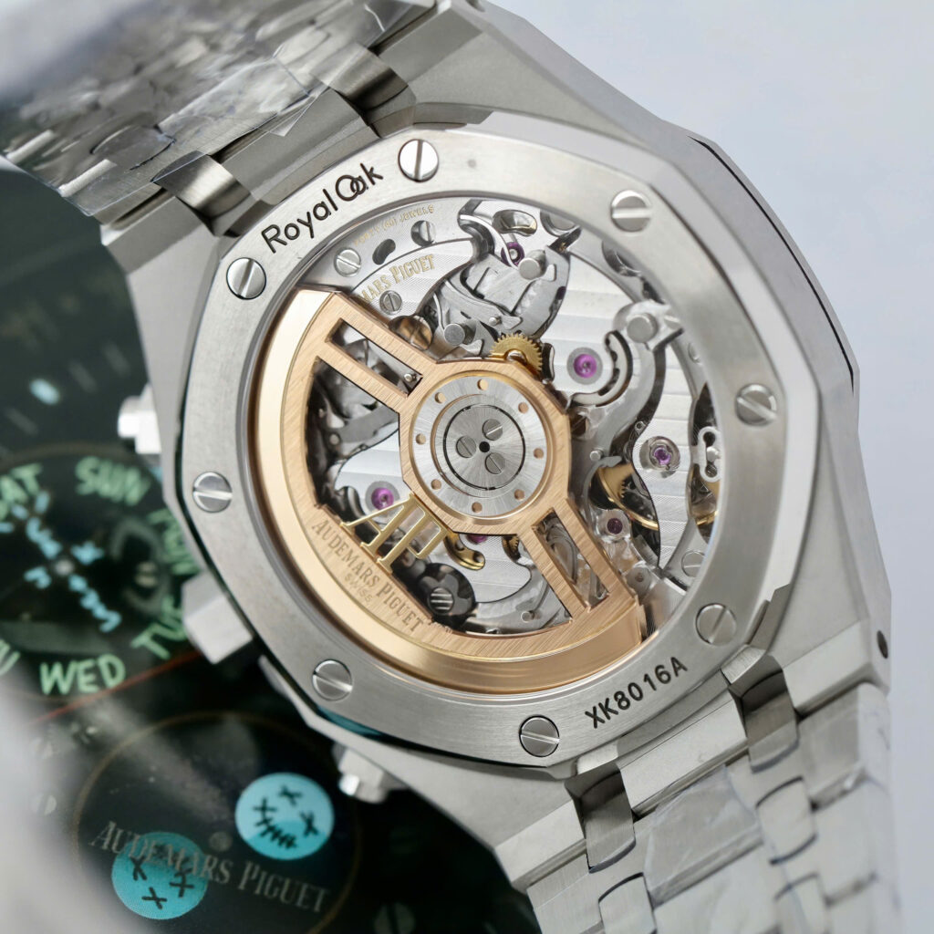 Đồng hồ Audemars Piguet Rep 11 Royal Oak 26240ST mặt xanh blue máy mỏng chuẩn auth 41mm (2)