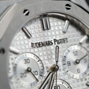 Đồng hồ Audemars Piguet Rep 11 Royal Oak Chronograph 26240 mặt trắng dây kim loại nhà máy APS 41mm (2)