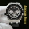 Đồng hồ Audemars Piguet Replica 11 Royal Oak Offshore Steel 26420RO màu đen dây da 43mm (2)