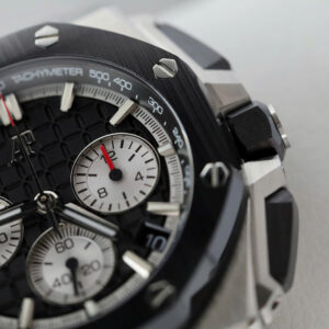 Đồng hồ Audemars Piguet Replica 11 Royal Oak Offshore Steel 26420RO màu đen dây da 43mm (2)