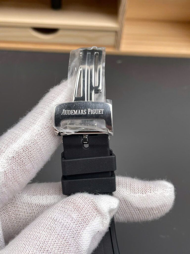 Đồng hồ Audemars Piguet nam dây cao su Royal Oak 15500ST Replica 11 xưởng APS 41mm (1)