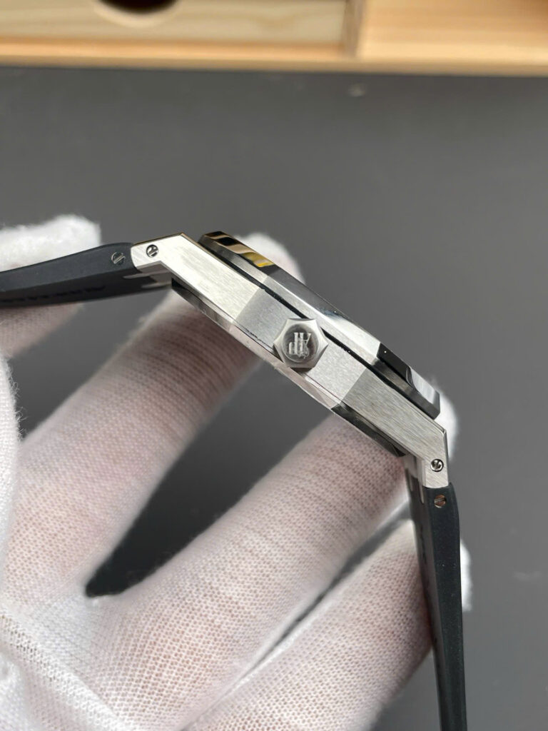 Đồng hồ Audemars Piguet nam dây cao su Royal Oak 15500ST Replica 11 xưởng APS 41mm (1)