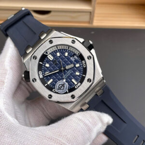 Đồng hồ Audemars Piguet nam rep 11 Royal Oak Offshore 15720ST màu xanh dương xưởng APS 42mm (2)