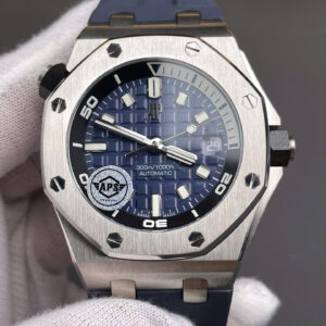 Đồng hồ Audemars Piguet nam rep 11 Royal Oak Offshore 15720ST màu xanh dương xưởng APS 42mm (9)