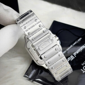 Đồng hồ Cartier Santos nam dây kim loại máy Pin nhật giả cơ giá rẻ 40mm