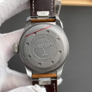 Đồng hồ IWC nam dây da màu nâu Big Pilot's Spitfire IW329701 Replica cao cấp nhất 43mm (9)