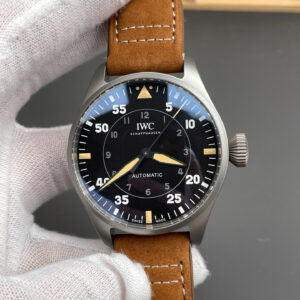 Đồng hồ IWC nam dây da màu nâu Big Pilot's Spitfire IW329701 Replica cao cấp nhất 43mm (9)