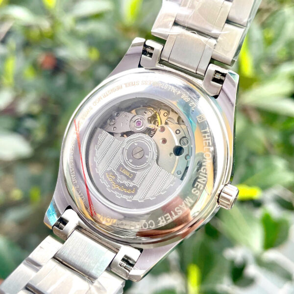 Đồng hồ Longines Master mặt trắng cọc số học trò máy ZF nhật fake 11 38.5mm