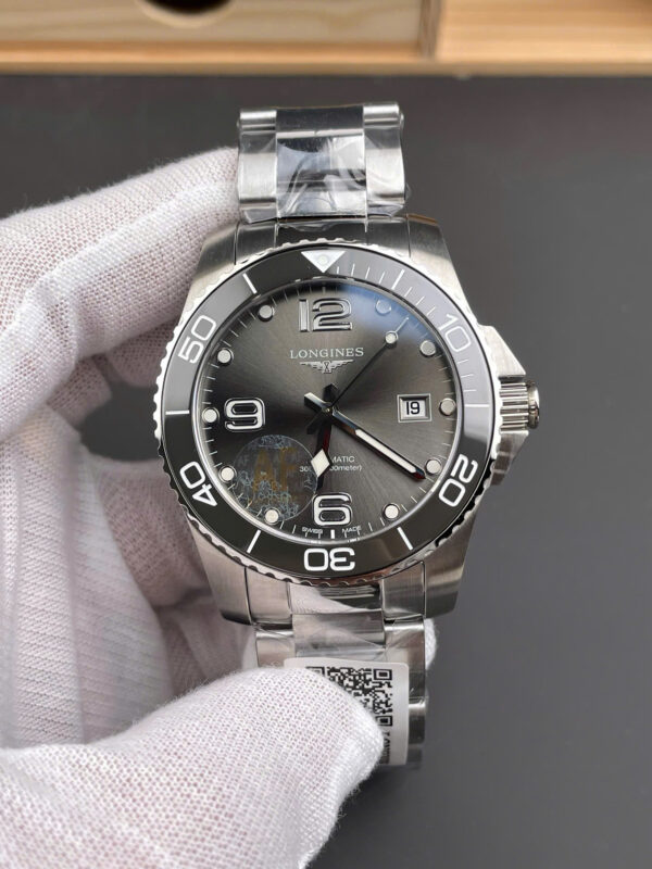 Đồng hồ Longines nam dây thép HydroConquest máy cơ Thuỵ Sỹ Rep cao cấp 43mm (9)