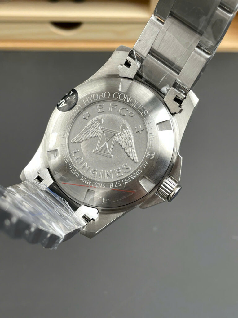 Đồng hồ Longines nam dây thép HydroConquest máy cơ Thuỵ Sỹ Rep cao cấp 43mm (9)