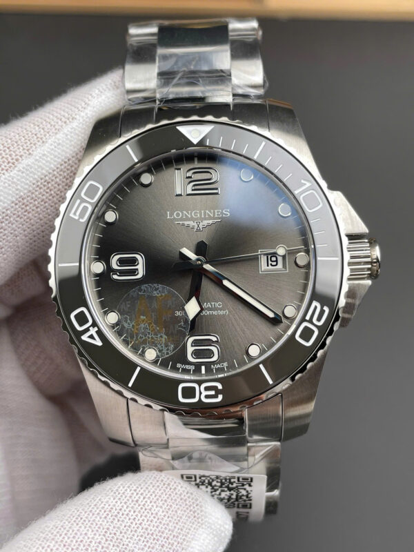 Đồng hồ Longines nam dây thép HydroConquest máy cơ Thuỵ Sỹ Rep cao cấp 43mm (9)