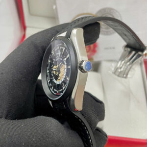 Đồng hồ Omega Seamaster Aqua Terra dây cao su đen máy cơ nhật giá rẻ 40mm