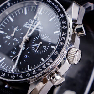 Đồng hồ Omega Speedmaster nam dây vải máy pin nhật fake cao cấp 43mm