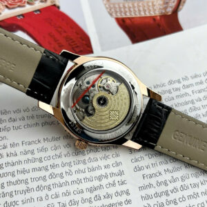 Đồng hồ Patek Philippe 5205R nam rose gold máy cơ nhật Fake cao cấp 40mm