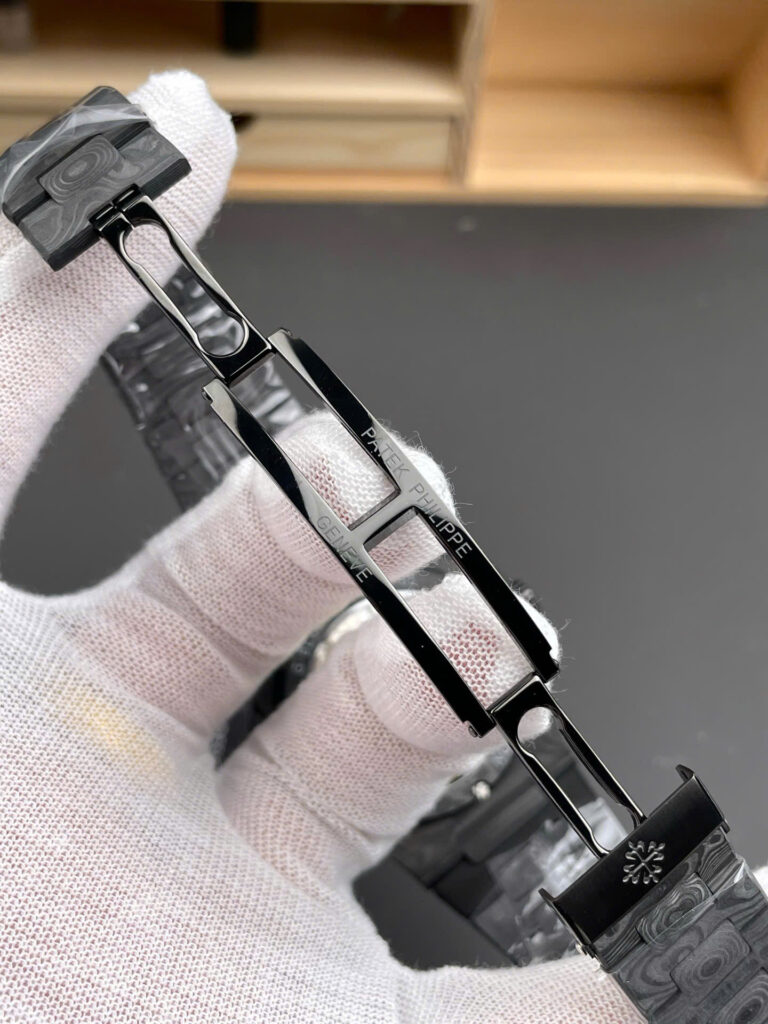 Đồng hồ Patek Philippe Rep 11 Natilus 5711 DIW Carbon máy cơ Thuỵ Sỹ Automatic 40mm (9)