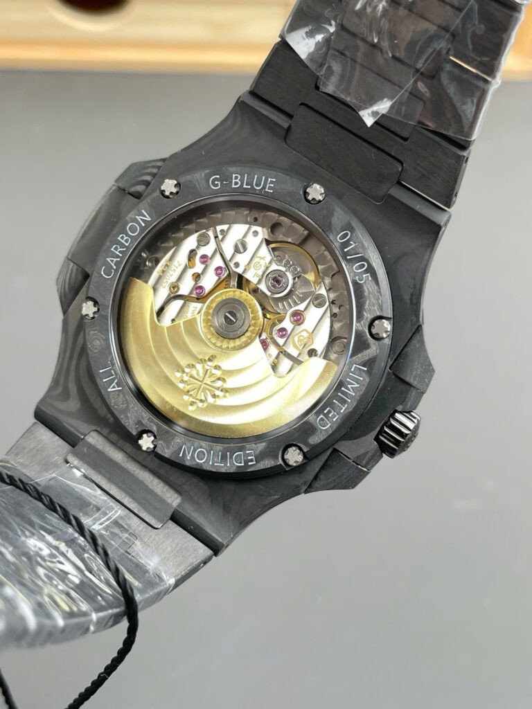 Đồng hồ Patek Philippe Rep 11 Natilus 5711 DIW Carbon máy cơ Thuỵ Sỹ Automatic 40mm (9)