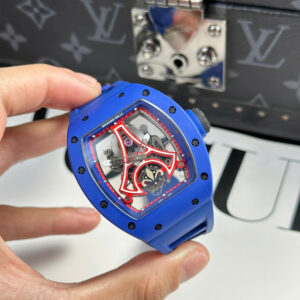 Đồng hồ Richard Mille Chế Tác RM52-03 Paris Saint-Germain vỏ gốm xanh blue 42 (2)