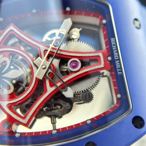Đồng hồ Richard Mille Chế Tác RM52-03 Paris Saint-Germain vỏ gốm xanh blue 42 (2)