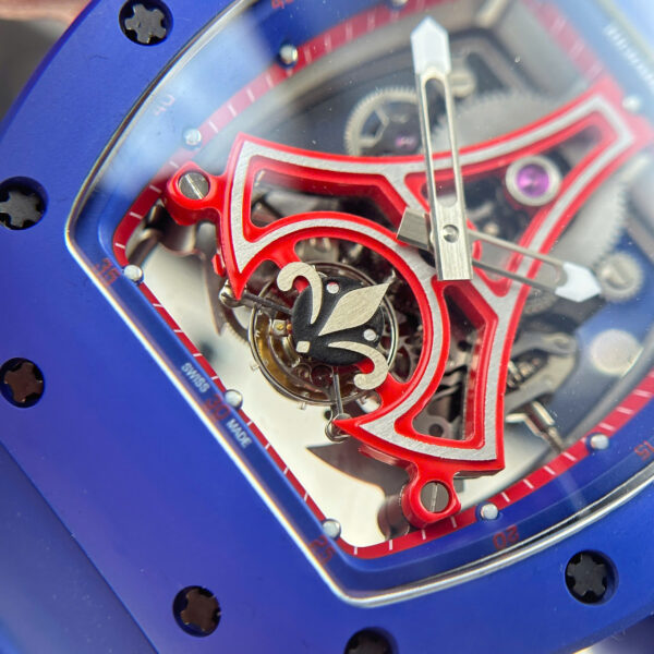 Đồng hồ Richard Mille Chế Tác RM52-03 Paris Saint-Germain vỏ gốm xanh blue 42 (2)