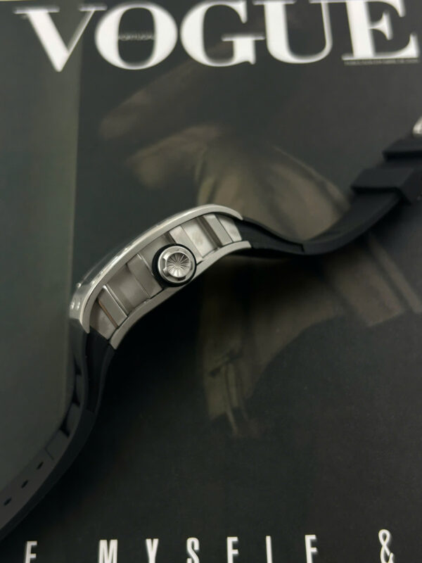 Đồng hồ Richard Mille RM052 Skull Replica 11 bộ chuyển động tourbillon dây cao su 43mm (1)