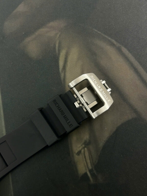 Đồng hồ Richard Mille RM052 Skull Replica 11 bộ chuyển động tourbillon dây cao su 43mm (1)