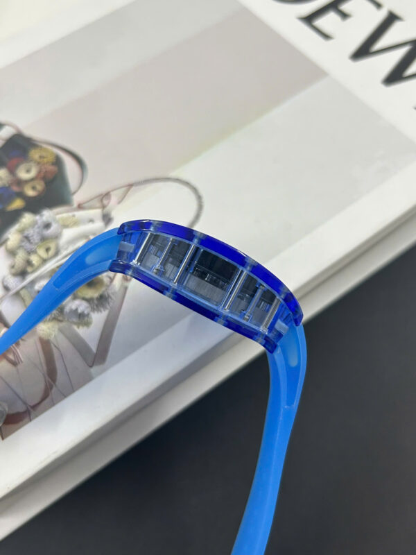 Đồng hồ Richard Mille RM12-01 Tourbillon Rep 11 vỏ sapphire xanh blue dây cao su 44mm (2)