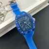 Đồng hồ Richard Mille RM12-01 Tourbillon Rep 11 vỏ sapphire xanh blue dây cao su 44mm (2)
