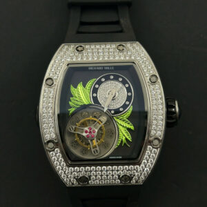 Đồng hồ Richard Mille RM19-02 Replica 11 bộ máy cơ tự động dây cao su 44mm (2)
