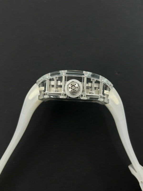Đồng hồ Richard Mille RM53-02 Rep 11 bộ máy tourbillon vỏ sapphire trắng 43mm (2)