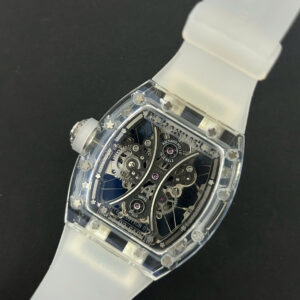Đồng hồ Richard Mille RM53-02 Rep 11 bộ máy tourbillon vỏ sapphire trắng 43mm (2)