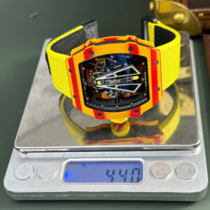Đồng hồ Richard Mille Replica 11 RM27-03 Rafael Nadal màu vàng bộ chuyển động tourbillon 44mm (2)