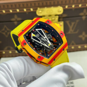 Đồng hồ Richard Mille Replica 11 RM27-03 Rafael Nadal màu vàng bộ chuyển động tourbillon 44mm (2)