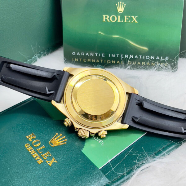 Đồng hồ Rolex Daytona nam mặt xanh băng đính full đá fake cao cấp 40mm