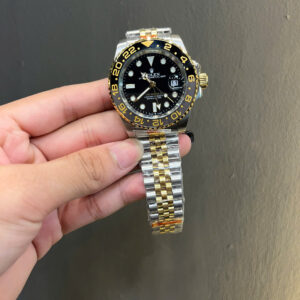 Đồng hồ Rolex GMT - Master II nam demi máy cơ nhật giá rẻ fake cao cấp 41mm
