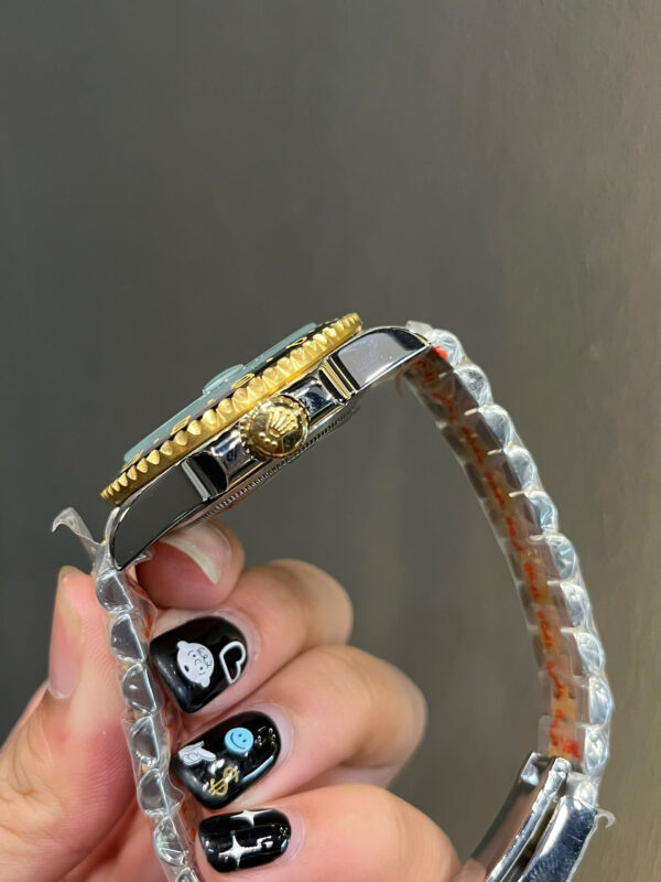 Đồng hồ Rolex GMT - Master II nam demi máy cơ nhật giá rẻ fake cao cấp 41mm
