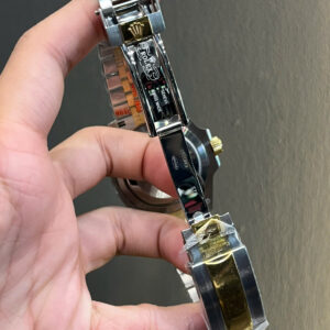 Đồng hồ Rolex GMT - Master II nam demi máy cơ nhật giá rẻ fake cao cấp 41mm