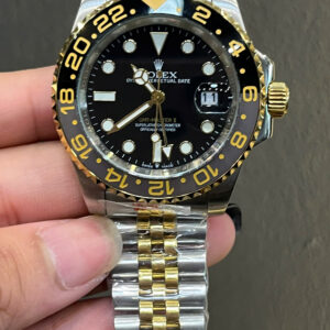 Đồng hồ Rolex GMT - Master II nam demi máy cơ nhật giá rẻ fake cao cấp 41mm