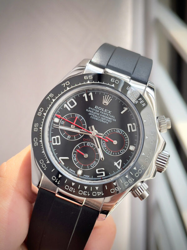 Đồng hồ Rolex Nam Daytona Cosmograph cọc số học trò fake cao cấp 40mm