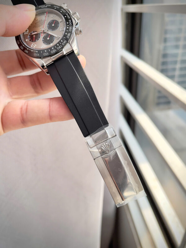 Đồng hồ Rolex Nam Daytona Cosmograph mặt xám cọc số học trò fake cao cấp 40mm